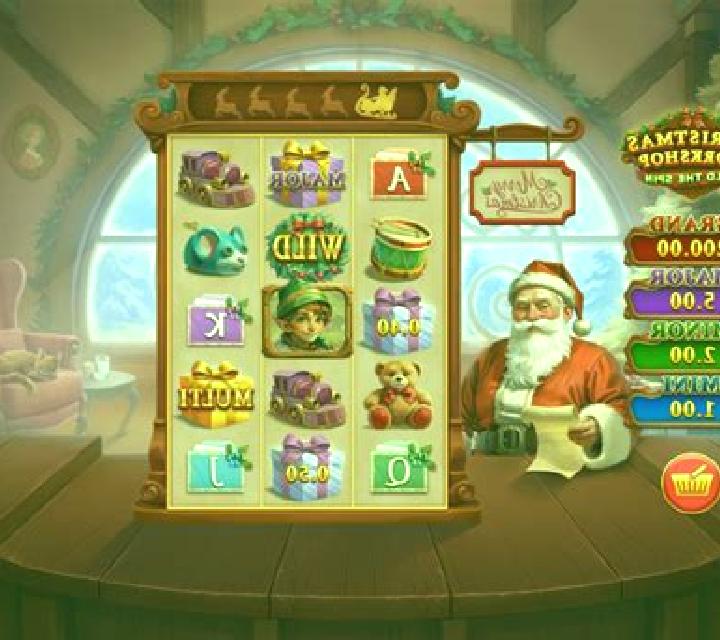 Christmas Workshop: Hold The Spin slot