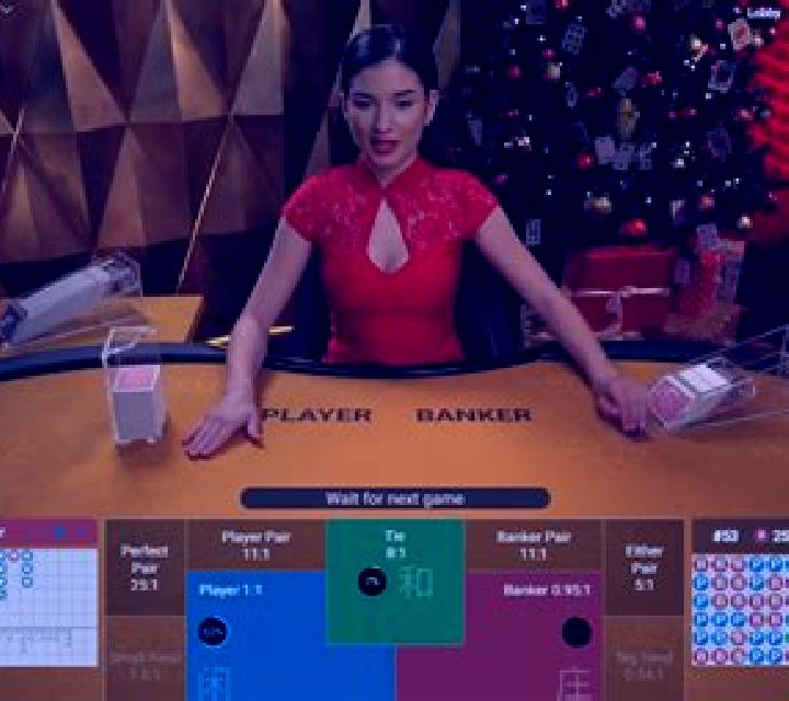 Chroma Key Baccarat slot game