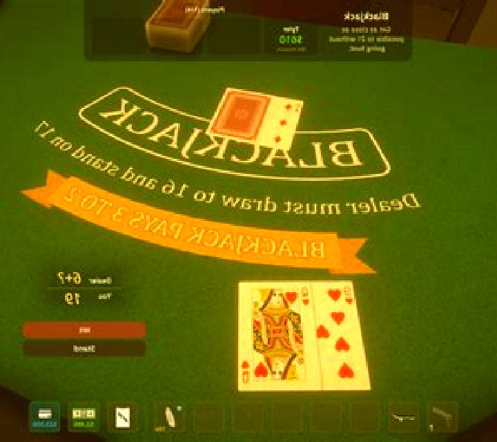 Chroma Key Blackjack slot game