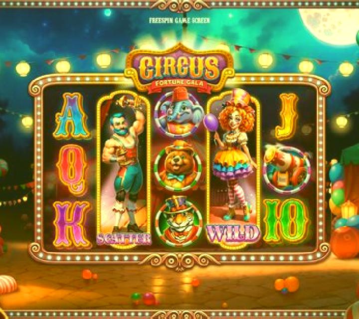 Circus HD slot game