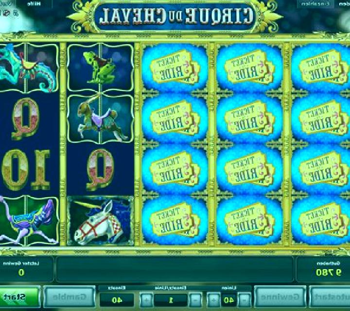 Cirque du Cheval slot game