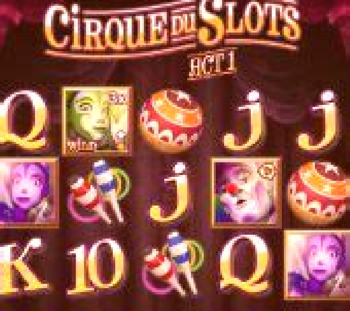Cirque du Slots slot machine