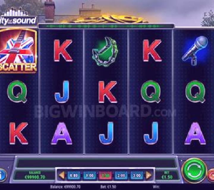 City of Sound online slot