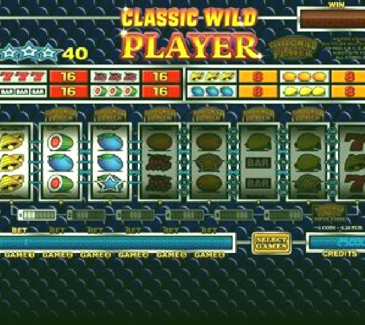 Classic Wild Player slot machine
