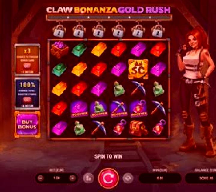Claw Bonanza: Gold Rush slot