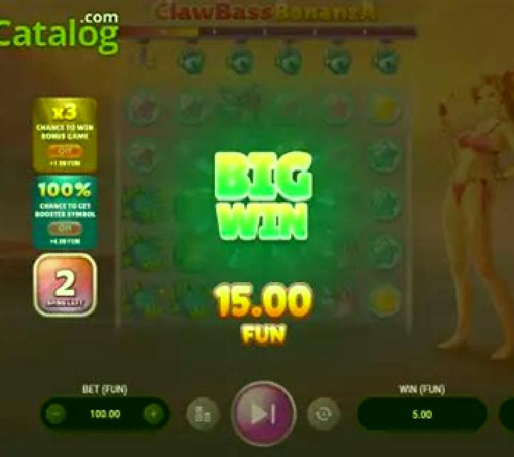 ClawBass Bonanza slot