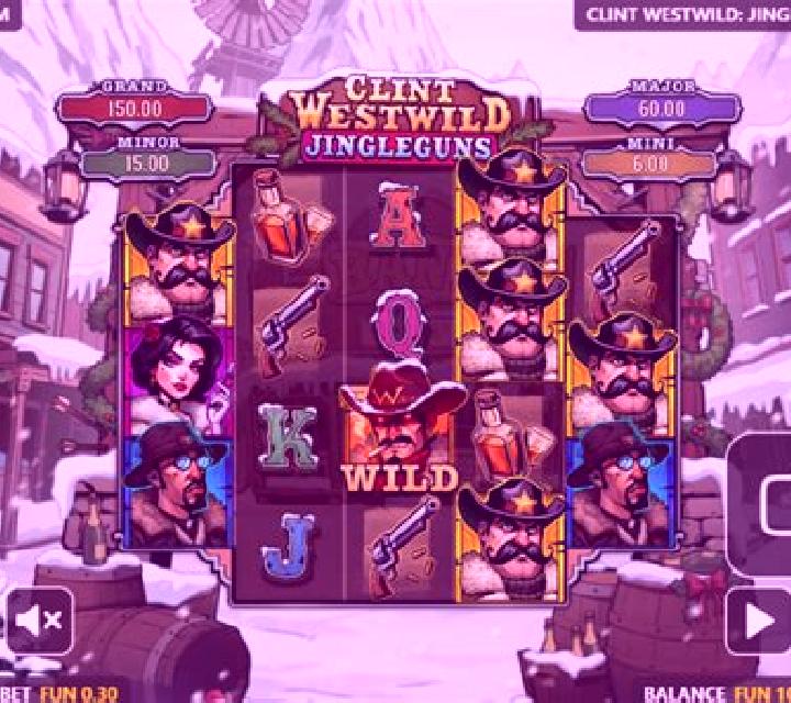 Clint Westwild slot machine