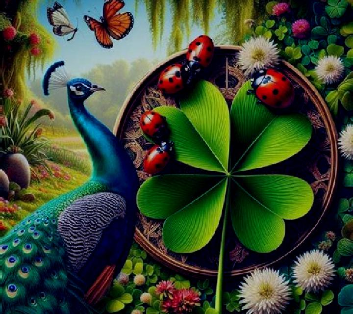 Clover And Peacock online slot