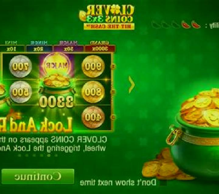Clover Coins 3x3 slot machine