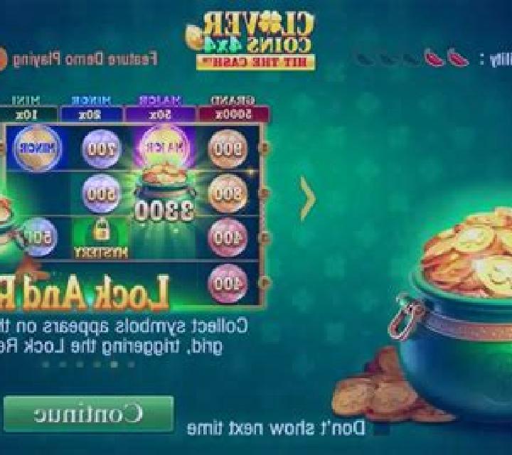 Clover Coins 4x4 slot game