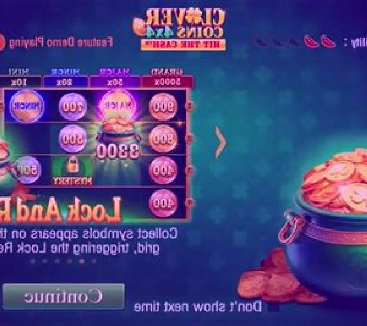 Clover Coins 4x4 slot machine