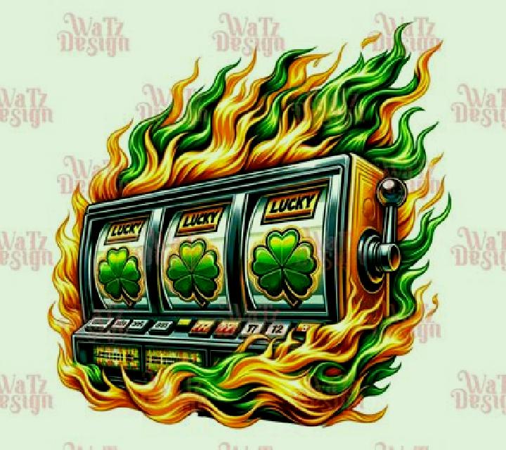Clover Flames slot machine