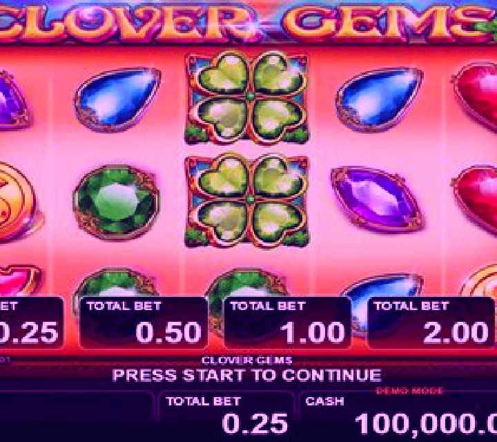 Clover Gems slot machine