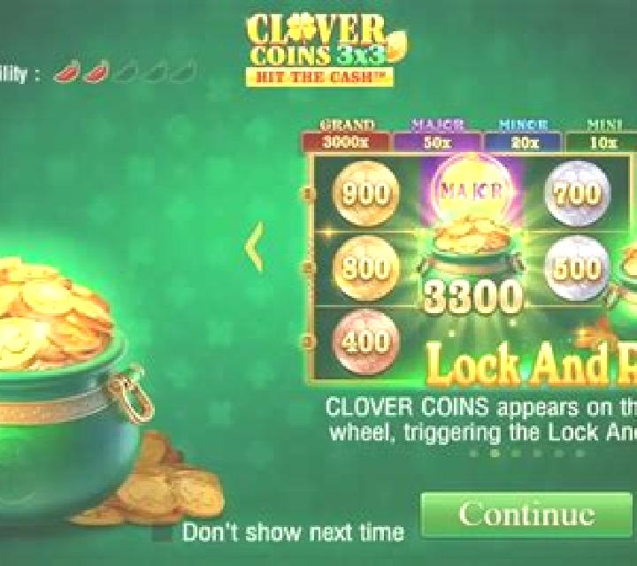 Clover Madness 100 (3x3) slot machine