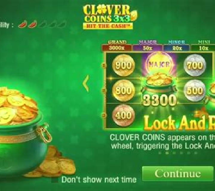 Clover Madness 100 (3x3) slot