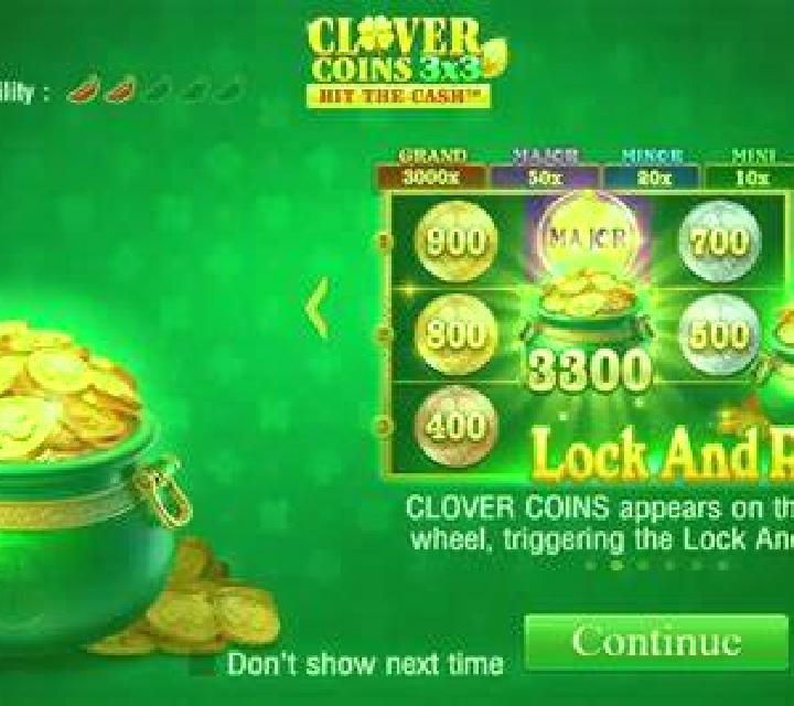 Clover Spark - Hold & Hit 3x3 slot machine