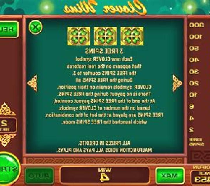 Clover Wins (Pull Tabs) slot