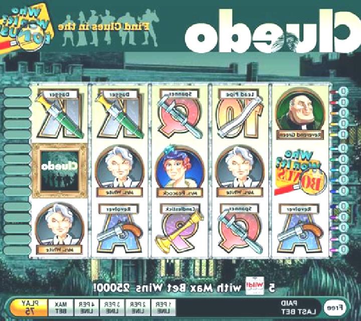 Cluedo (IGT) slot game