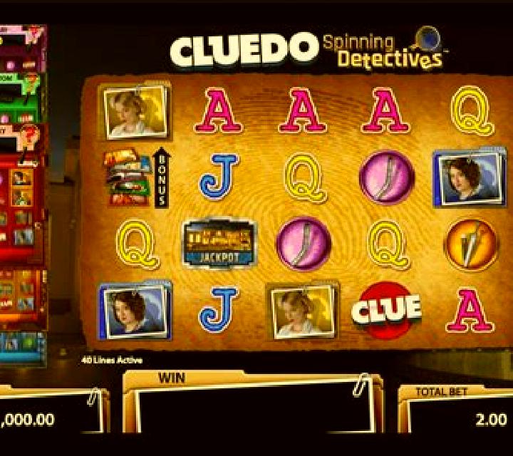 CLUEDO Spinning Detectives online slot