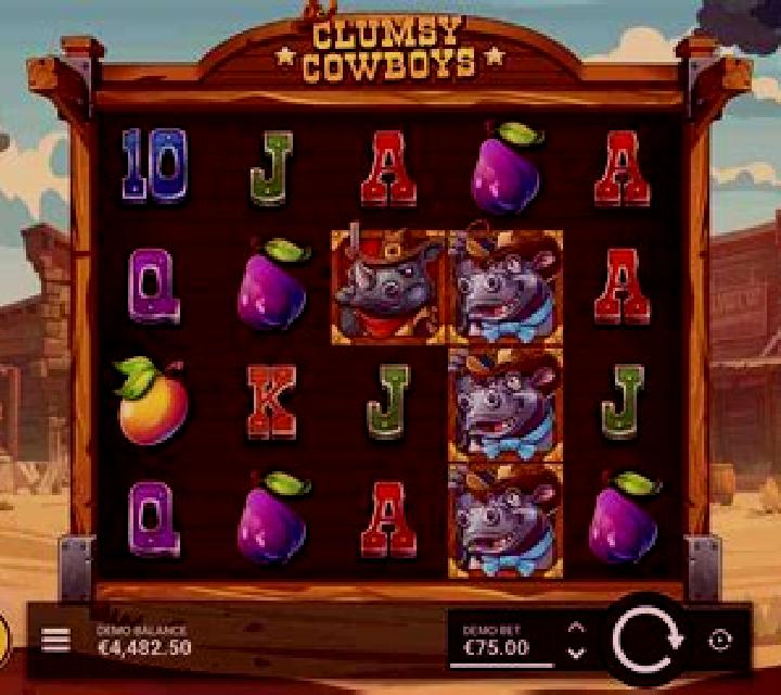Clumsy Cowboys online slot
