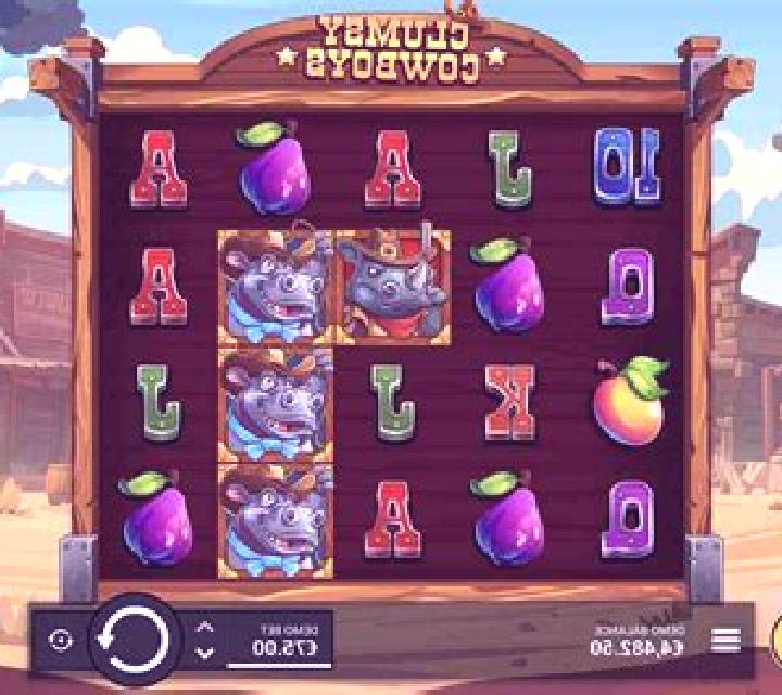 Clumsy Cowboys slot game