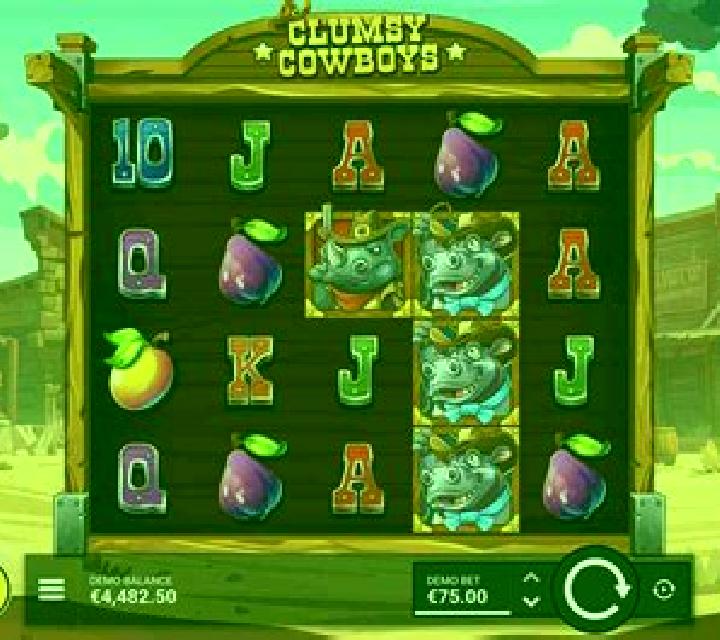 Clumsy Cowboys slot machine