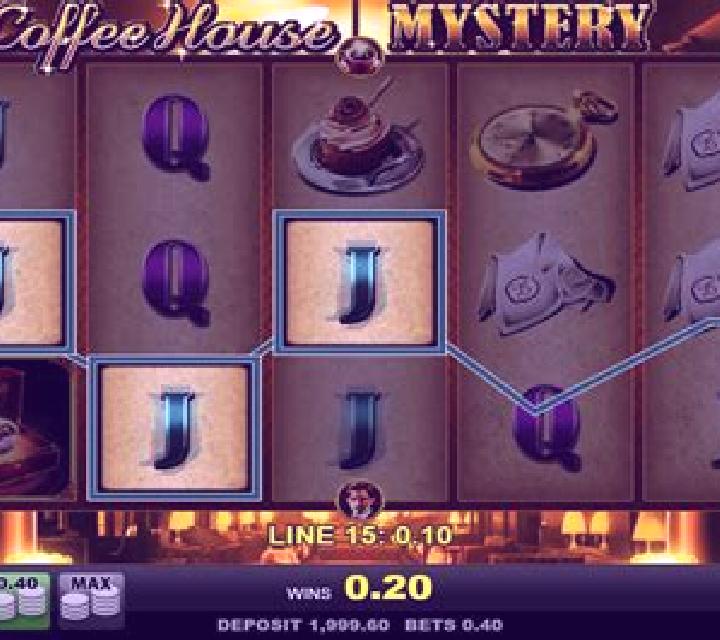 Coffee House Mystery slot machine