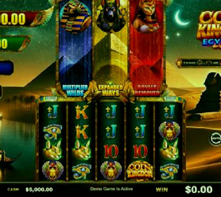 Coin Kingdom Egyptian slot game