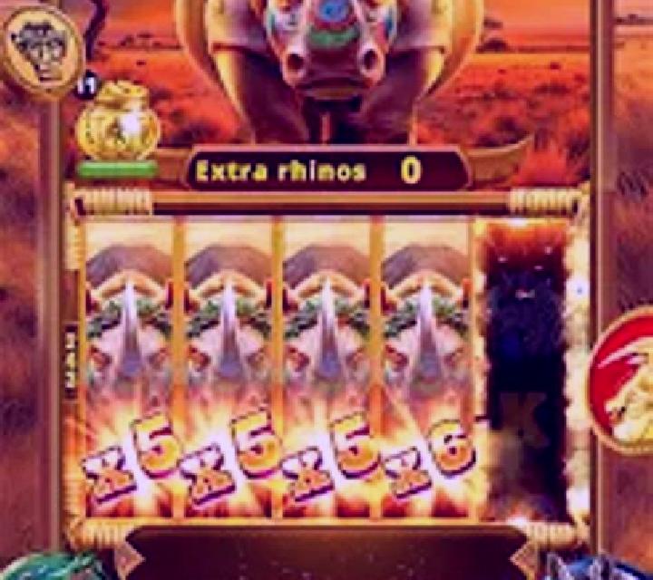 Coin Rush: Rhino Running slot game