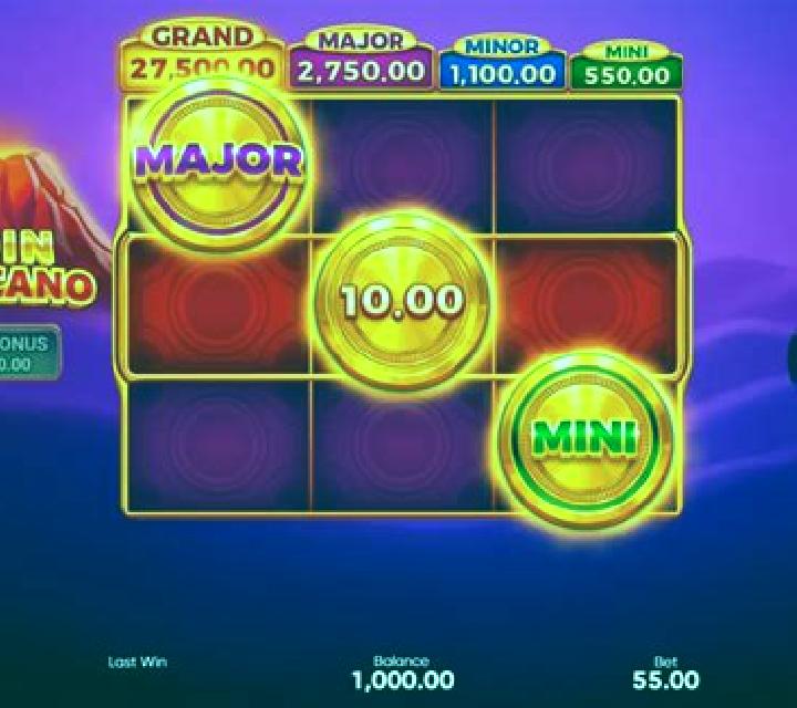 Coin UP Volcano online slot
