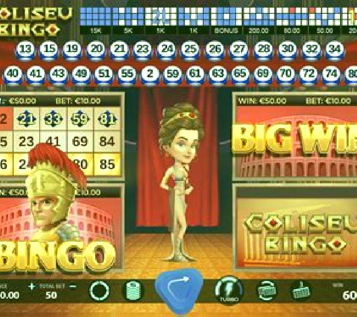 Coliseu Bingo slot game