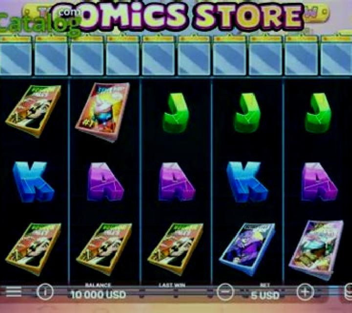 Comic Store slot