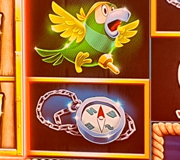 Commander Parrot slot machine