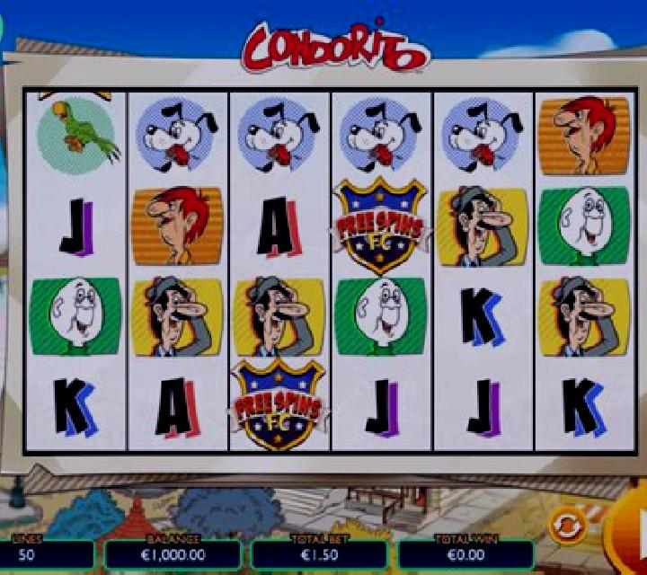 Condorito slot machine