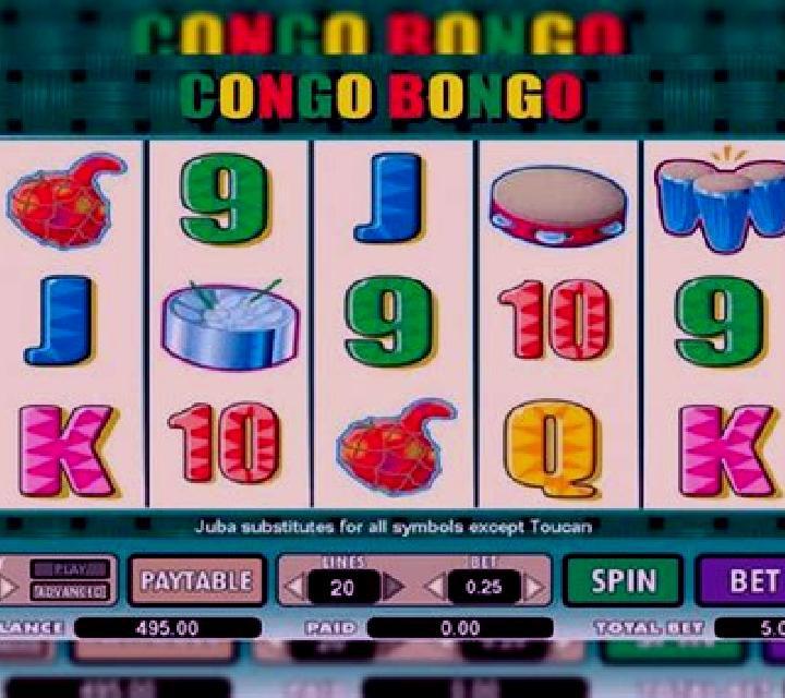 Congo Bongo (Amaya) slot machine