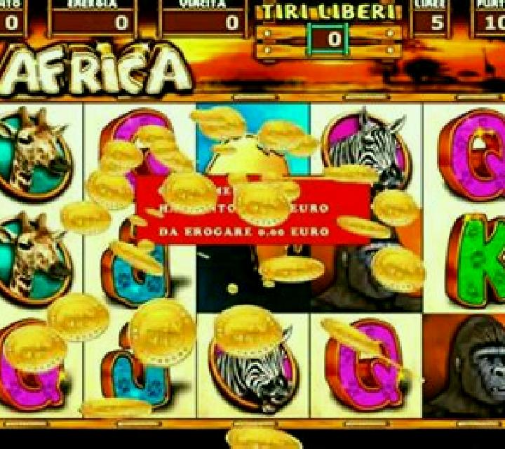Continent Africa slot machine