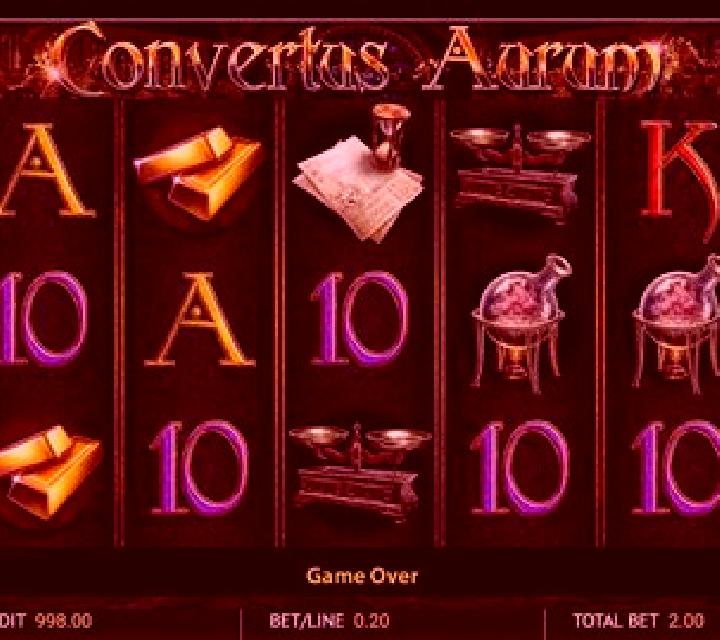 Convertus Aurum HD slot machine