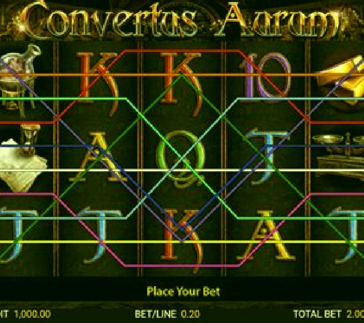 Convertus Aurum slot machine