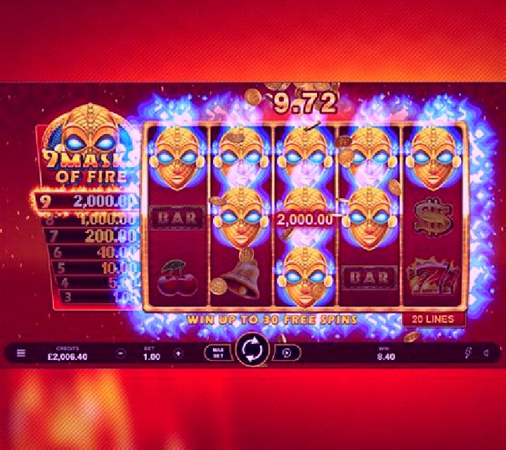 Cookie Casino Queen of Fire online slot