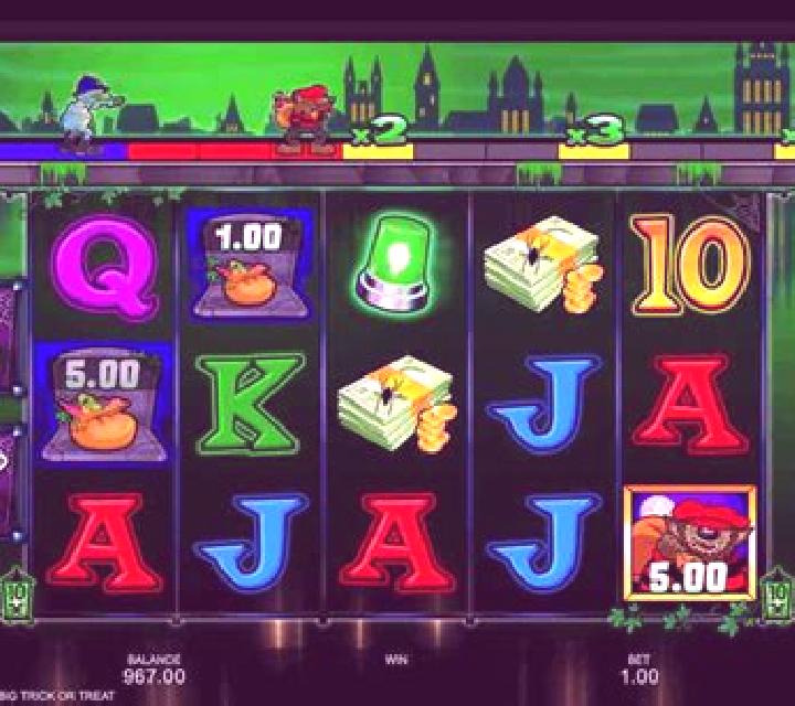 Cops n Robbers Big Money Trick or Treat slot