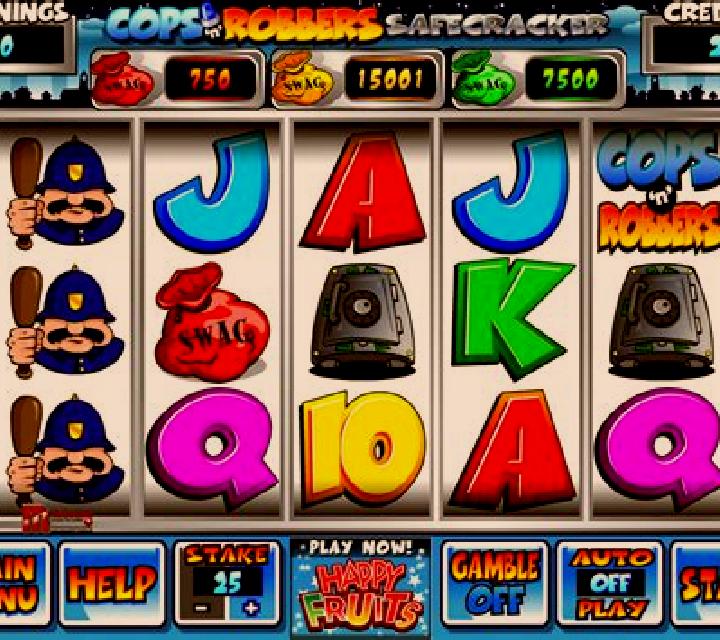 Cops n Robbers Safecracker (Mazooma) slot game