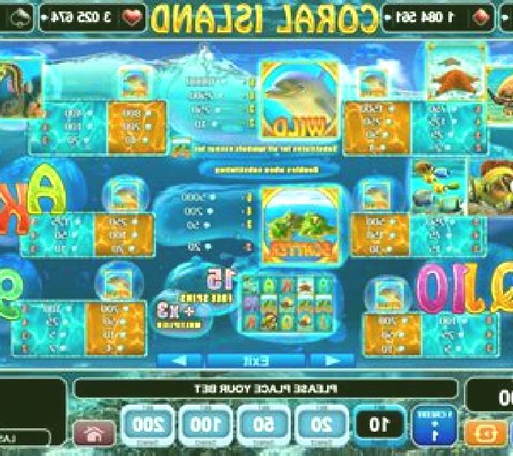 Coral Island slot machine