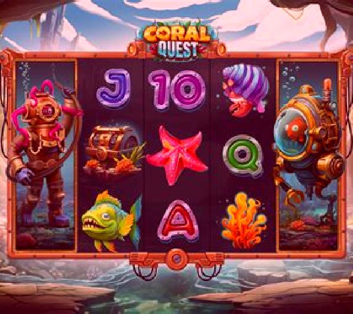 Coral Quest slot machine