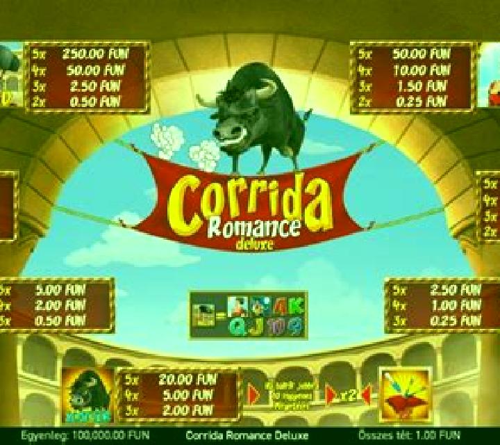 Corrida Romance Deluxe online slot