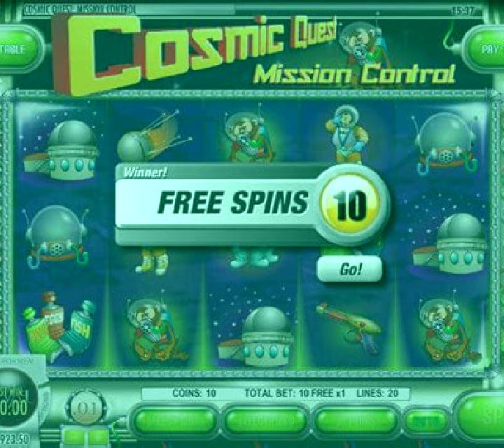 Cosmic Quest: Mission Control online slot