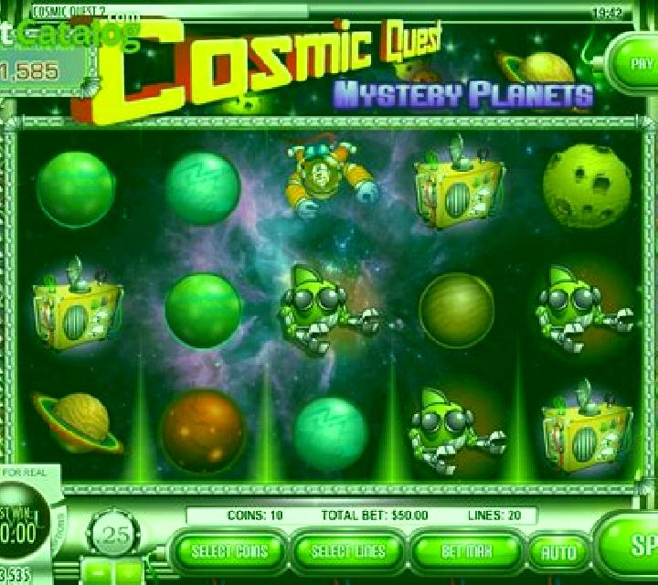 Cosmic Quest: Mystery Planets slot machine