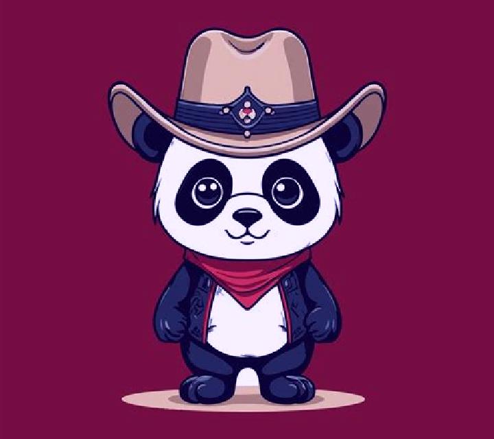Cowboy Panda Hold and Spin slot machine