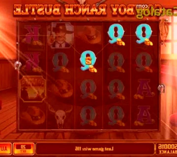 Cowboy Ranch Bustle slot machine