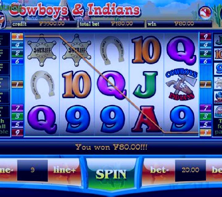 Cowboys and Indians slot
