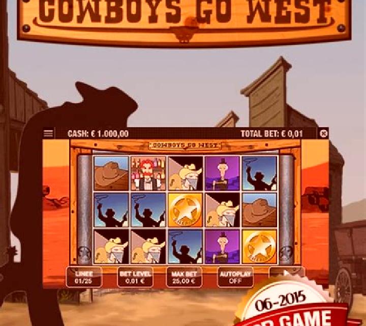 Cowboys Go West HD slot